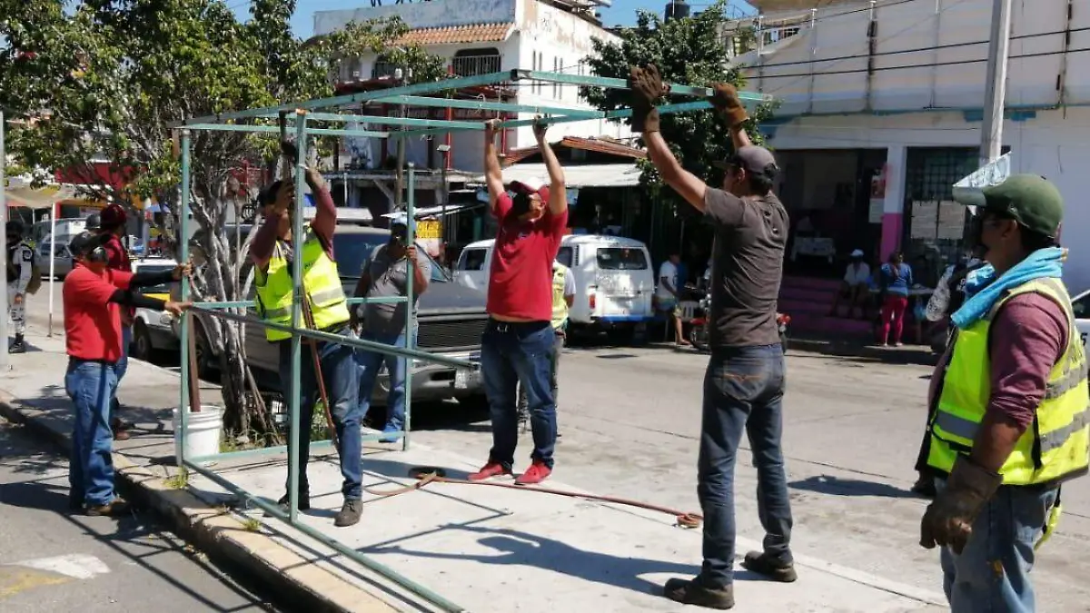 retiro via publica