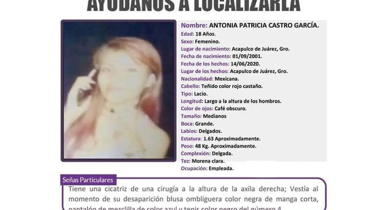 DEsaparecida Acapulco