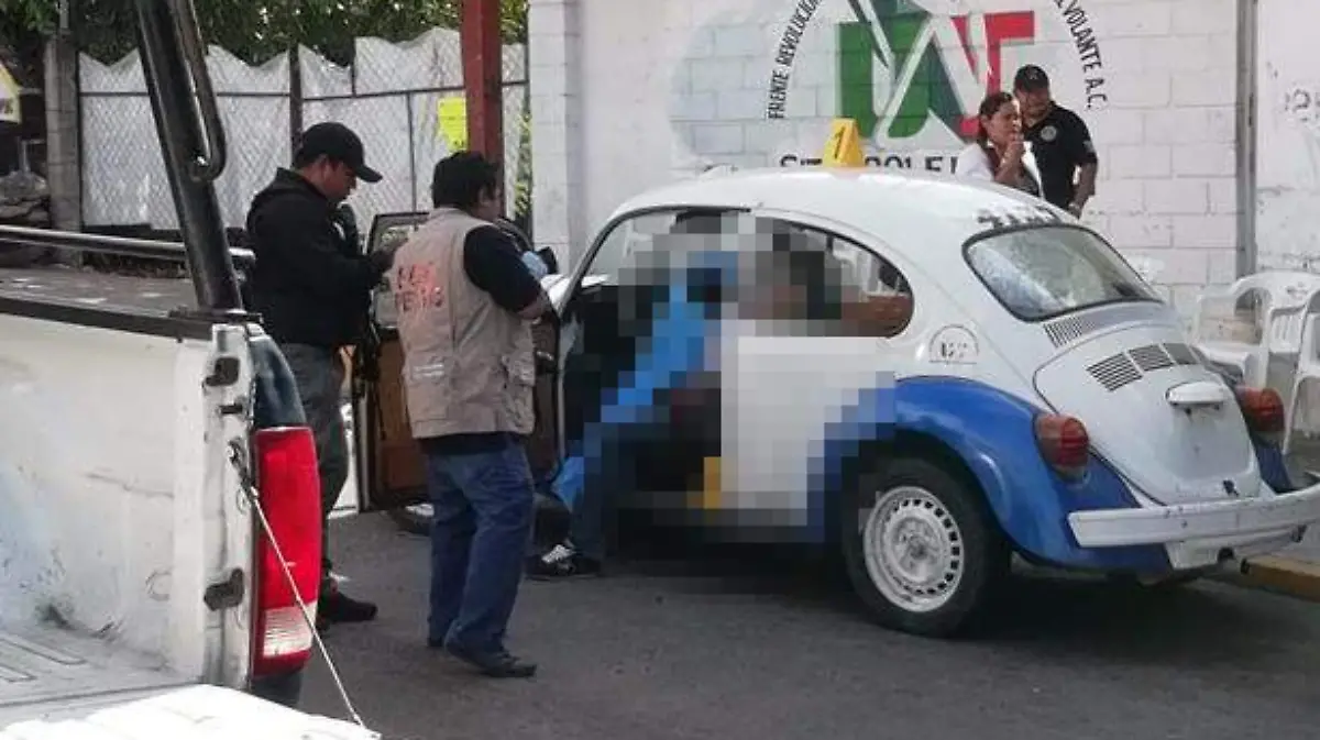 Acapulco - Taxi asesinado av constituyentezs