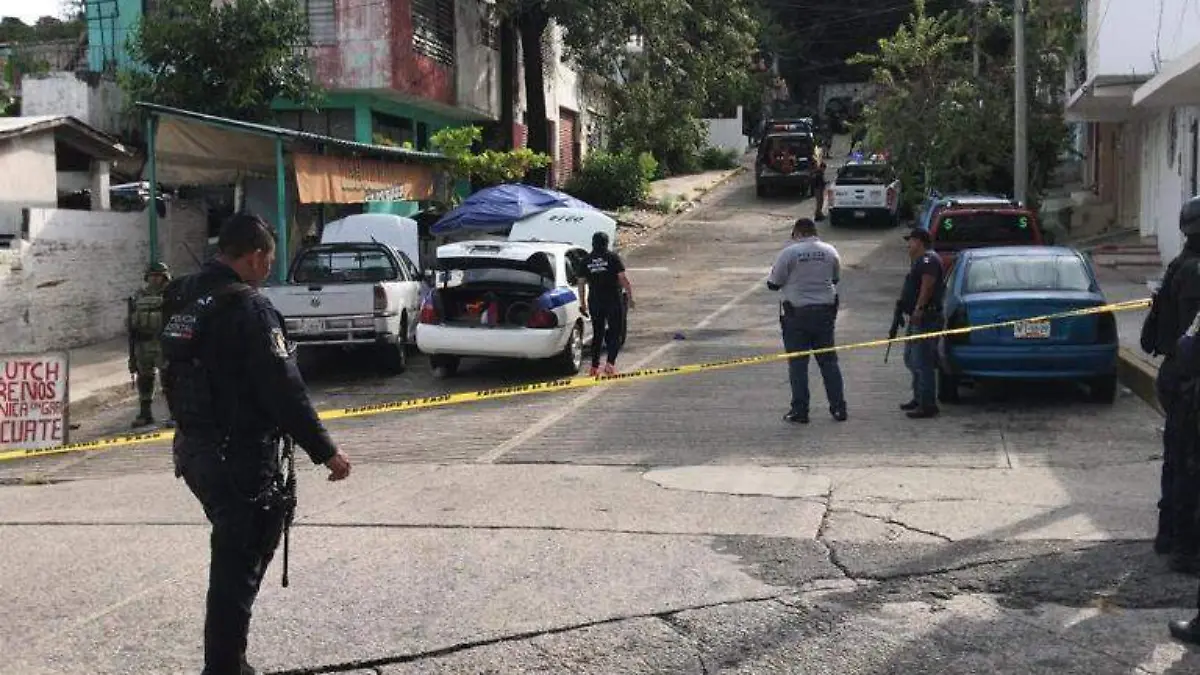 Acapulco muertos en la colonia Progreso