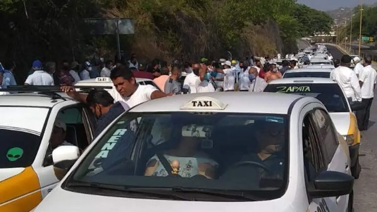 Taxis apoyo caravana