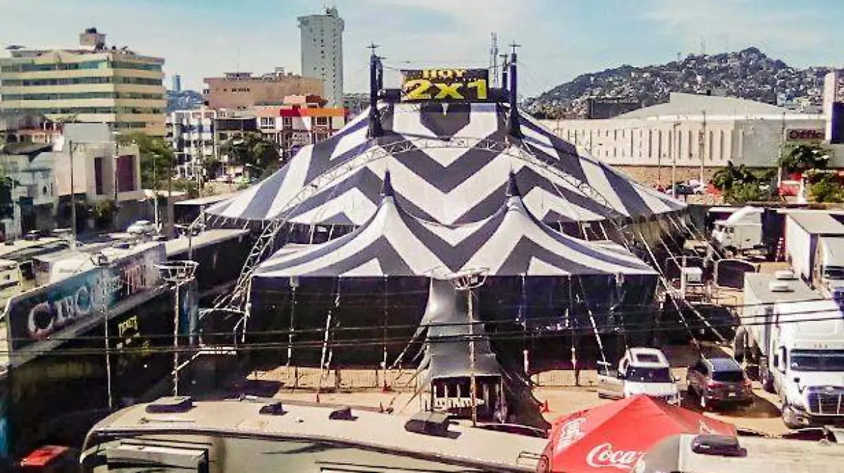 Acapulco - disparan contra el circo del terror