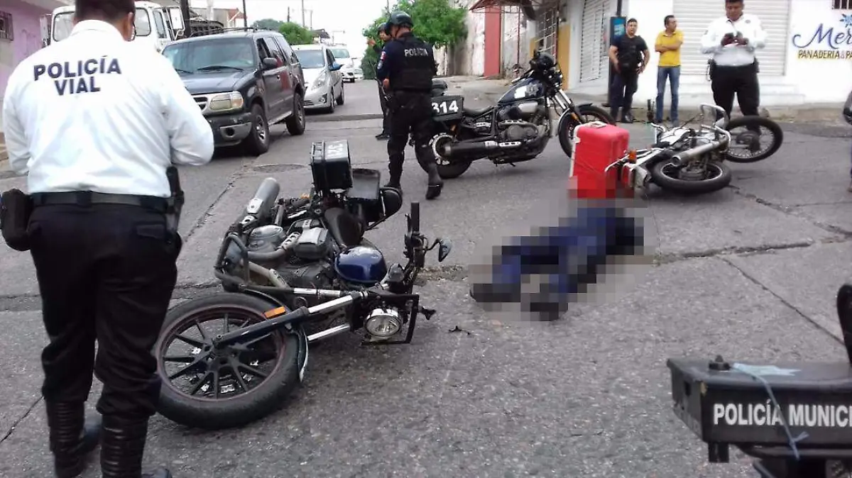 choque policía