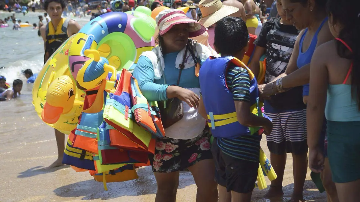Ambulantaje Acapulco playa