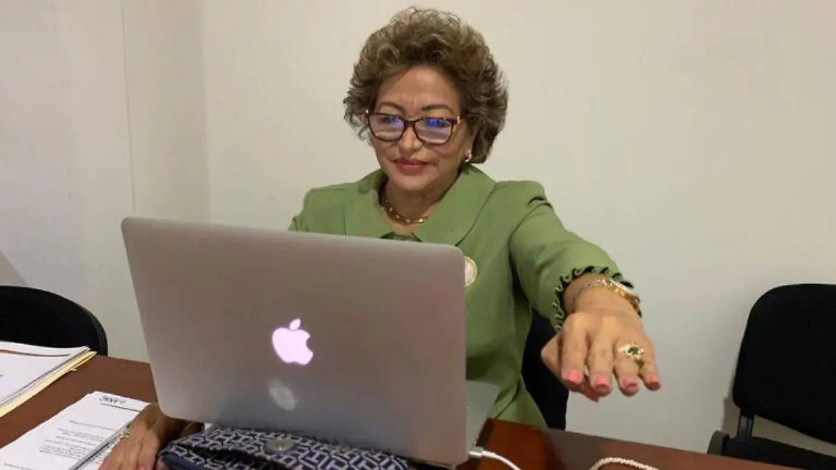Protesta Adela Román Guerrero