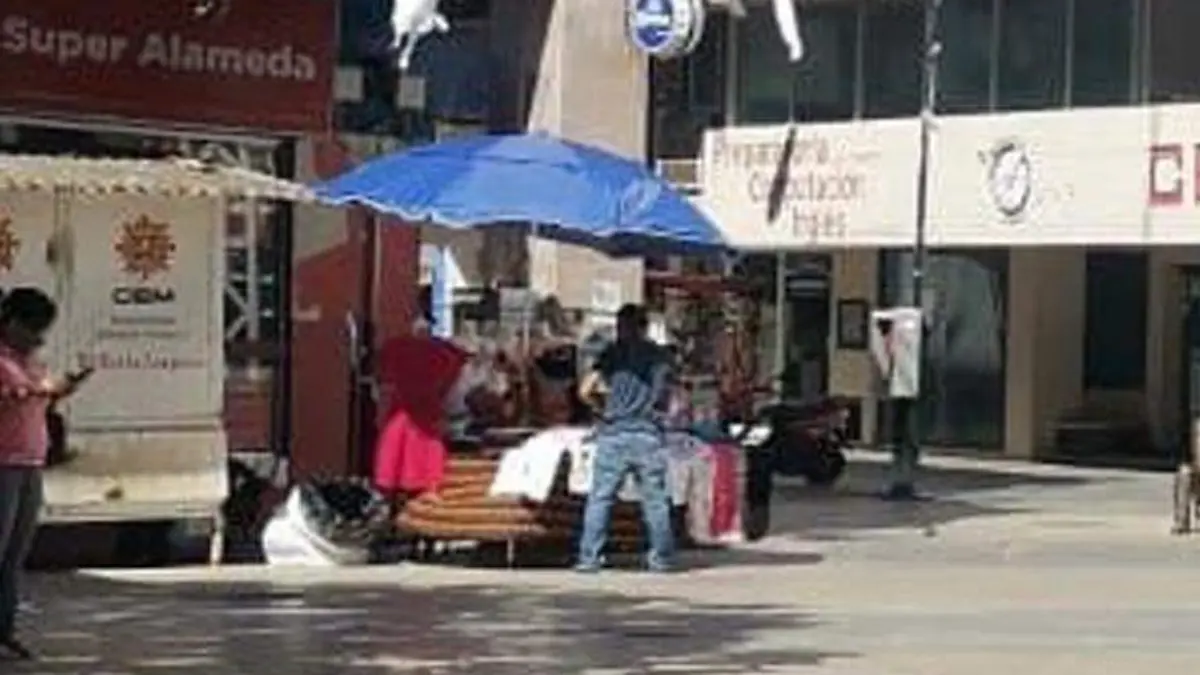 Comerciantes ambulantes