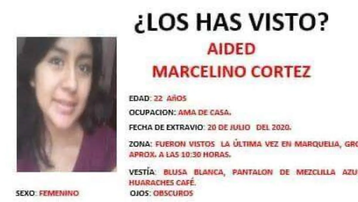 personas desaparecidas