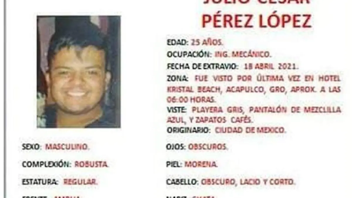 Desaparecido Acapulco