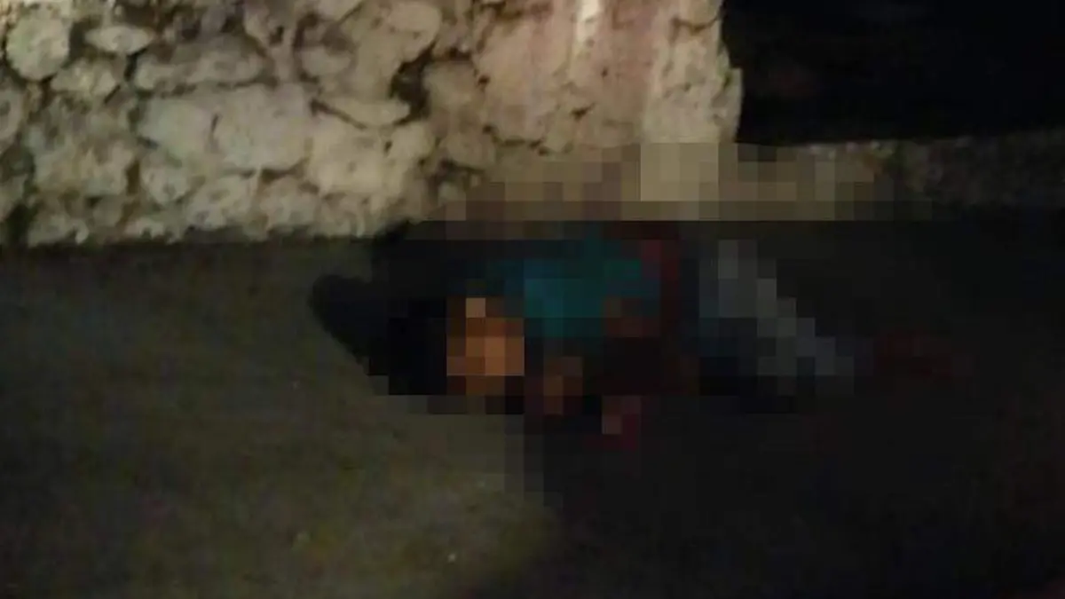 Acapulco muerto en la colonia libertad