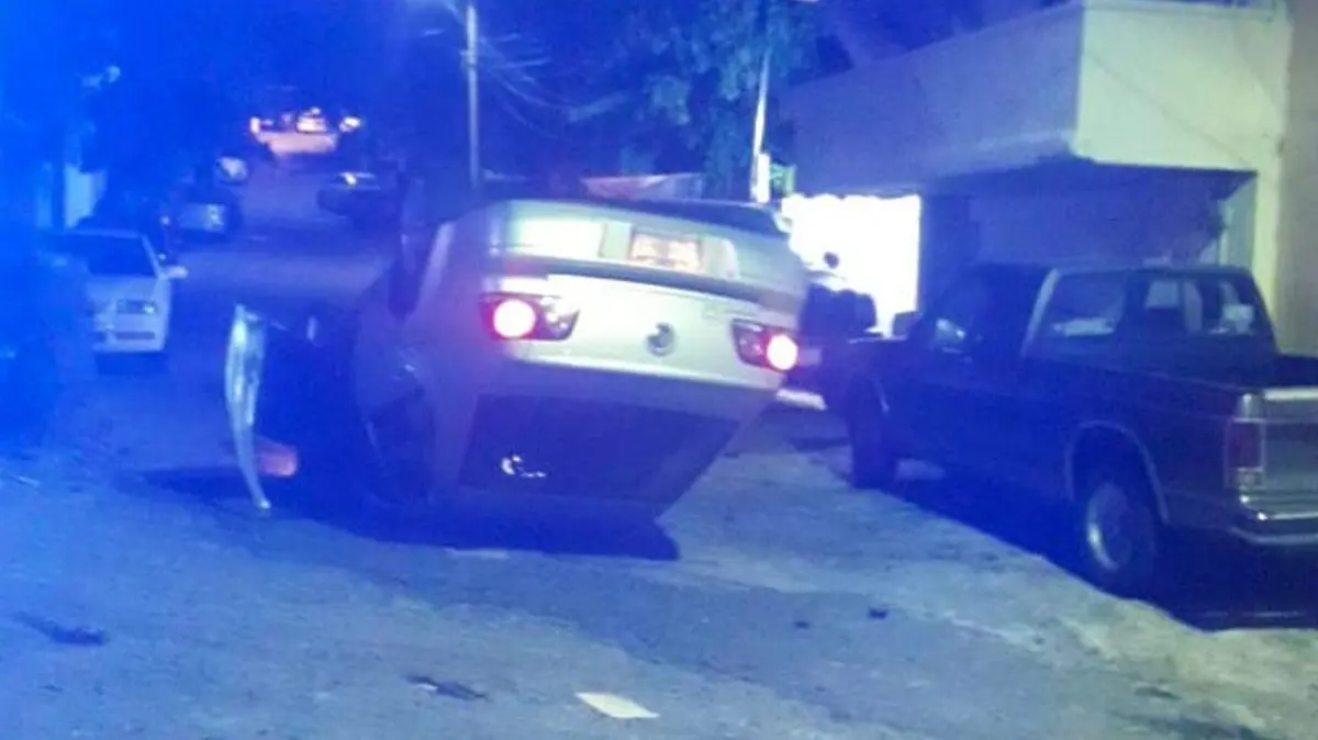 volcadura en la progreso