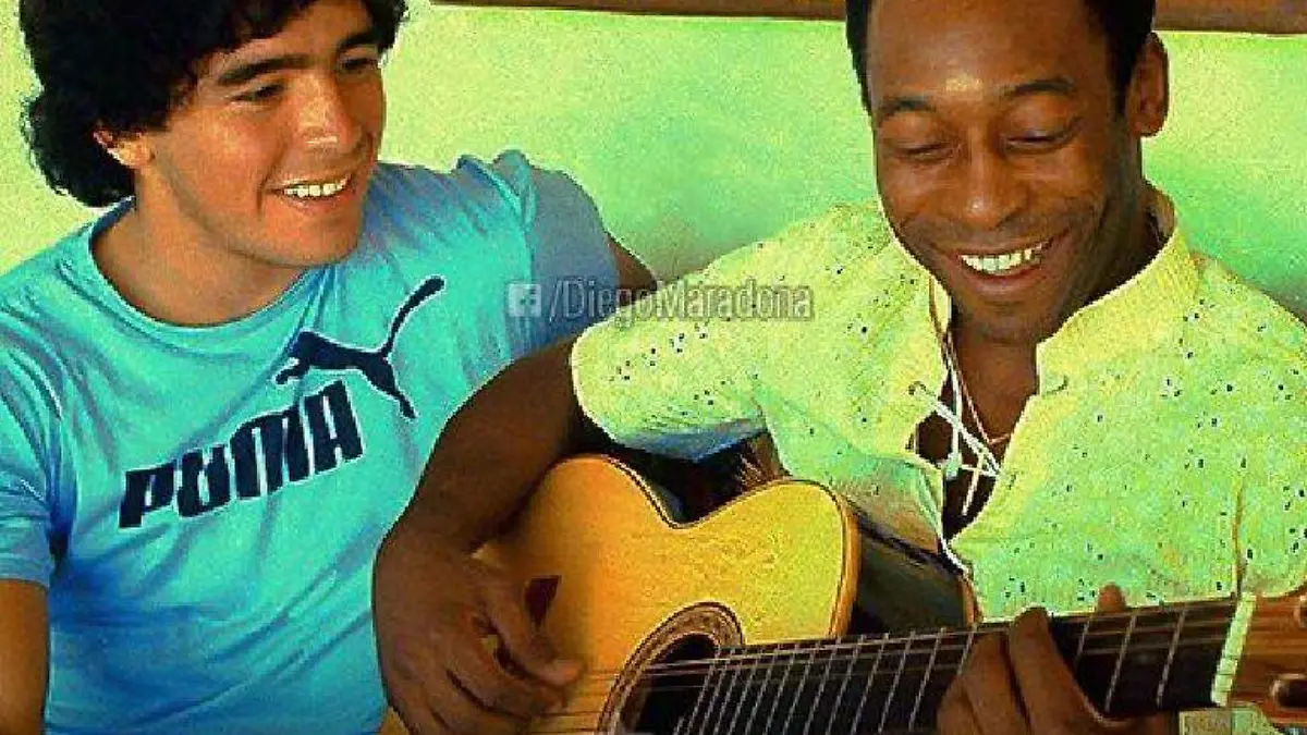 MAradona PEle