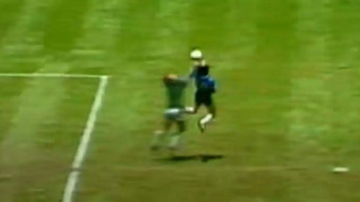MAradona Gol mano