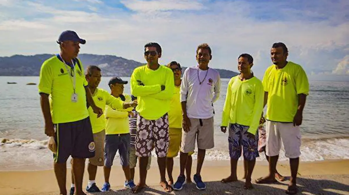 Barredores de playa protesta