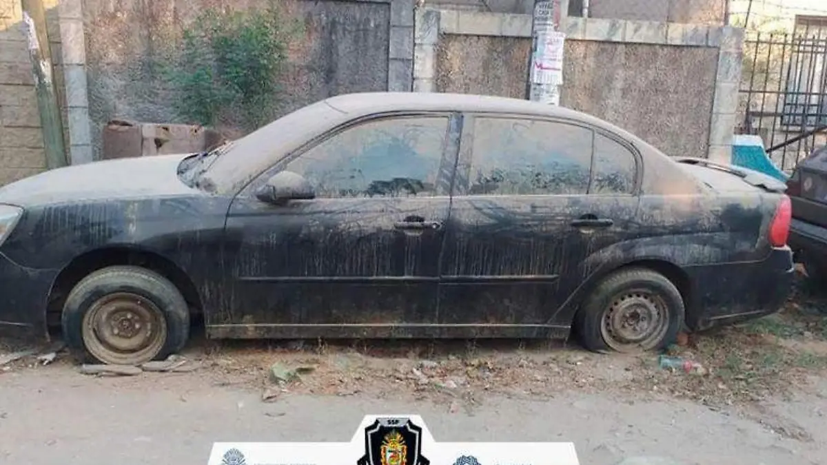 Vehículos recuperados en Acapulco
