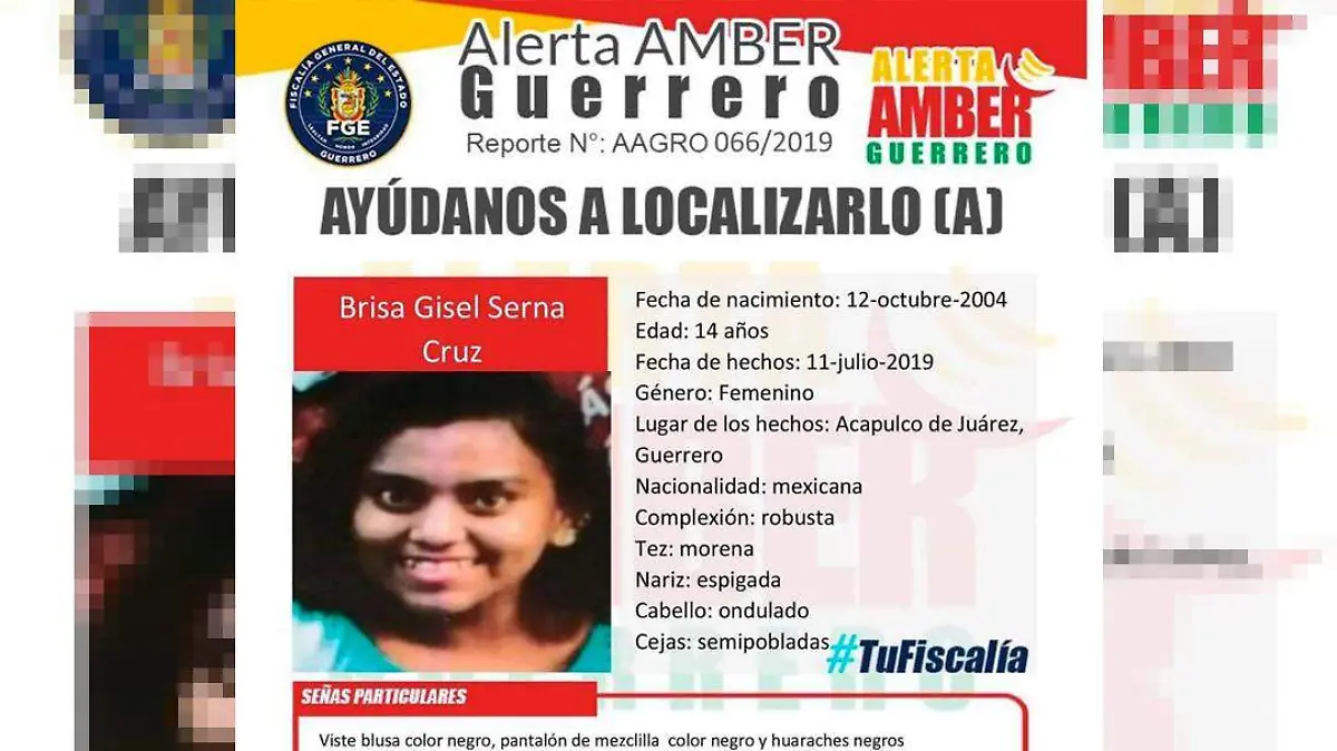 alerta amber