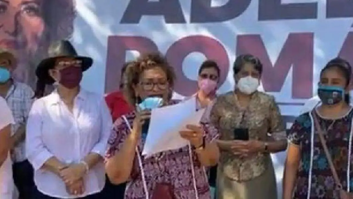 Adela ROmán evento proselitista