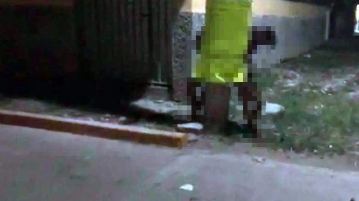 Acapulco - pareja torturada y amarrada a poste en iguala