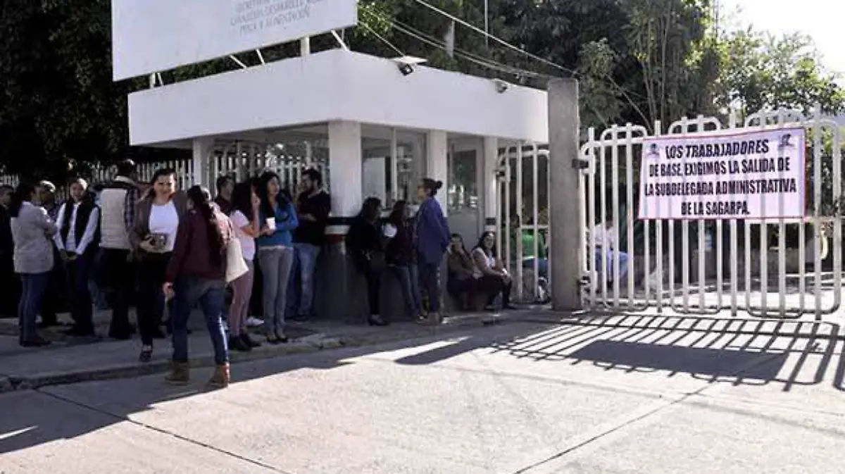 Paro laboral Sagarpa