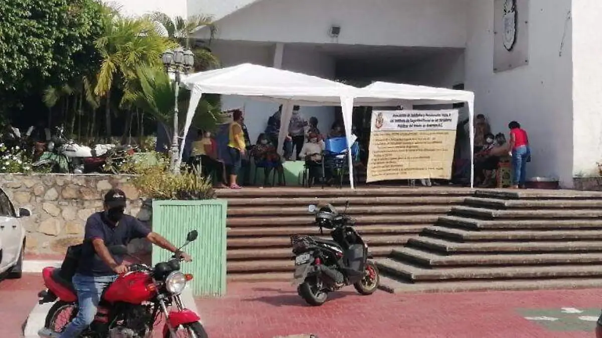 Protesta acapulco jubilados