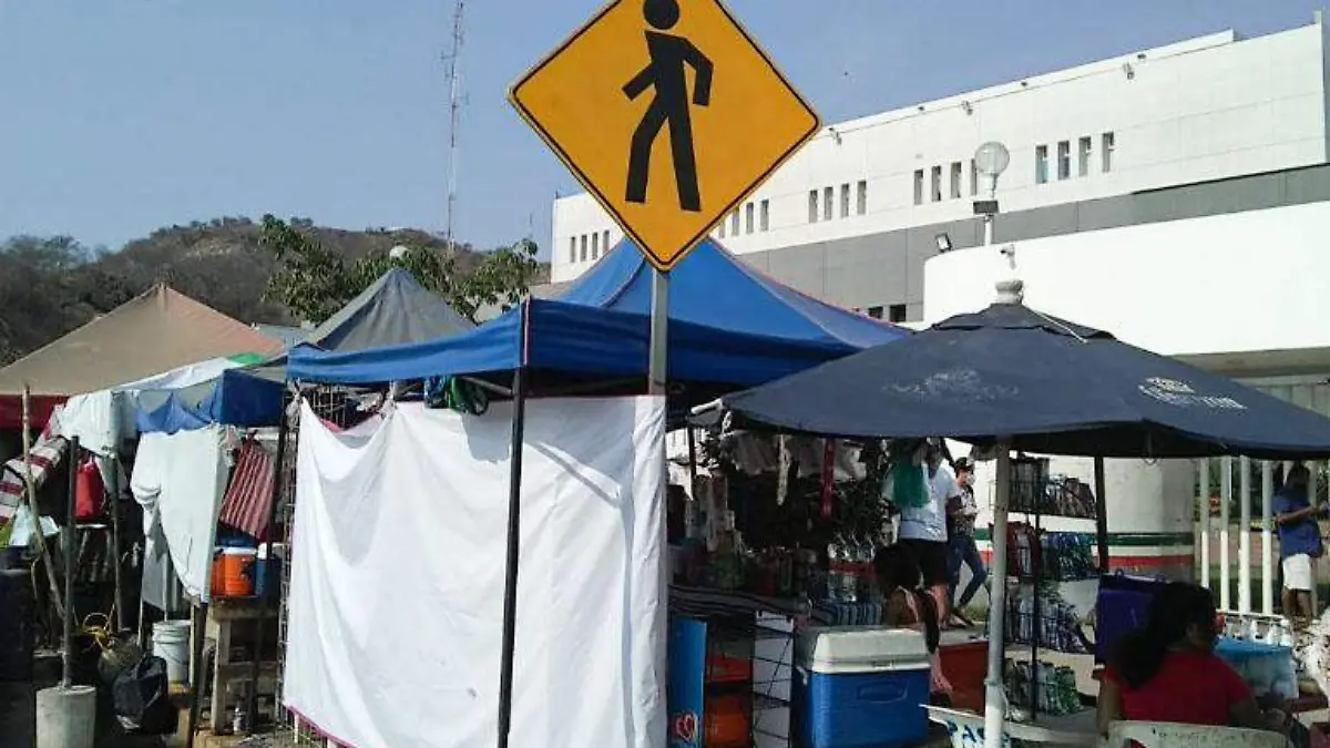 puestos en hospital quemado