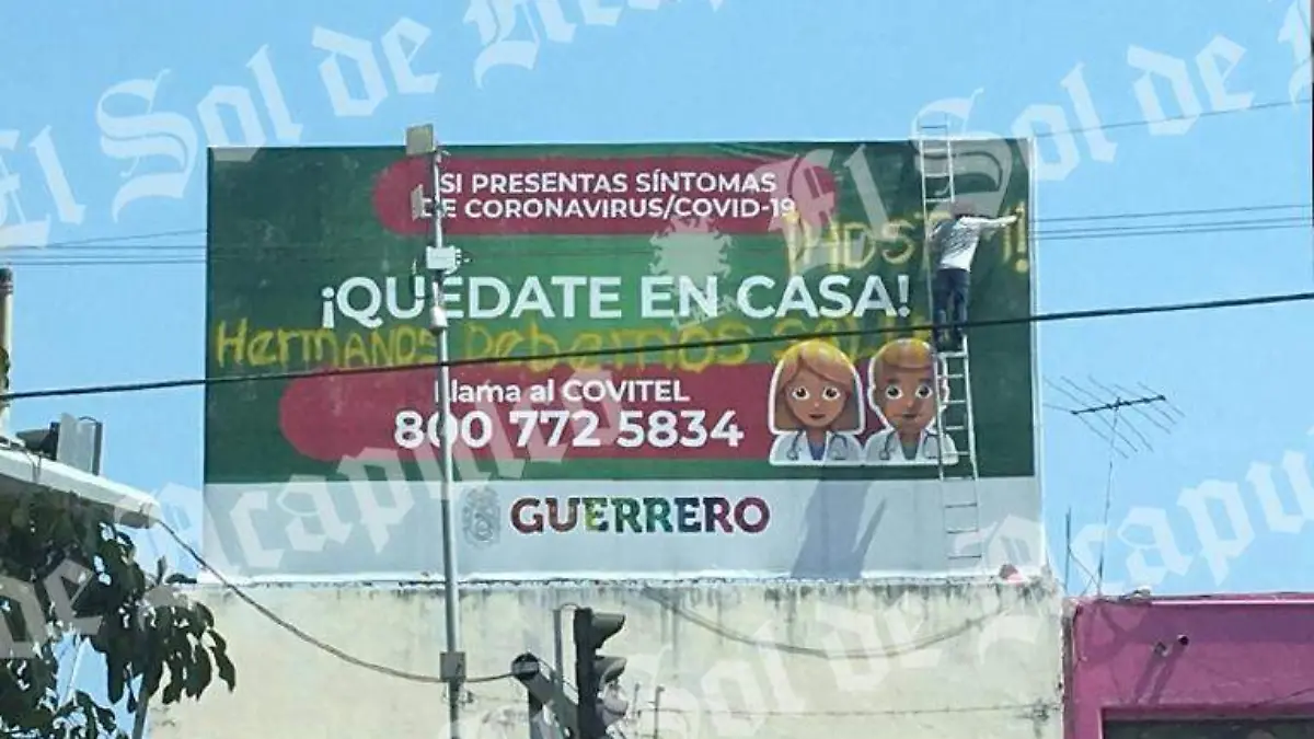 Quédate en casa vandalizadp