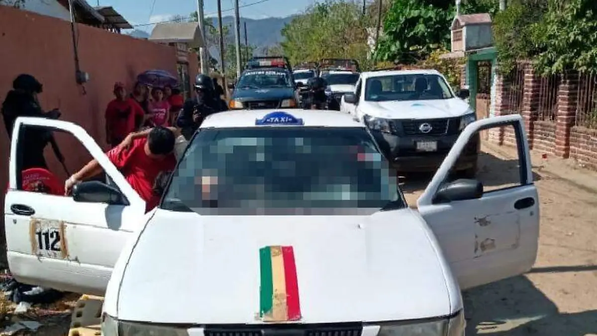 Muerto taxi coyuca de benítez