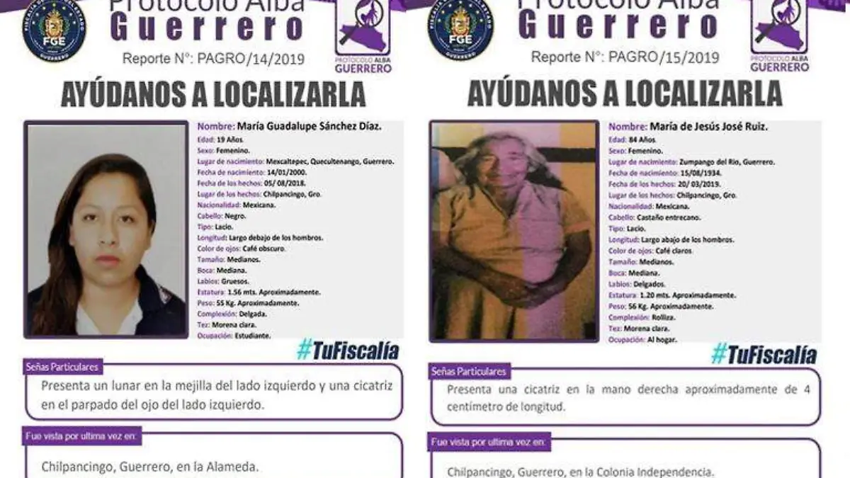 desaparecidas en chilpancingo