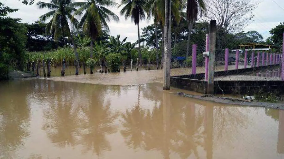 Afectaciones por lluvias en costa chica