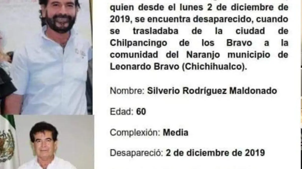 Funcionario desaparecido Guerrero