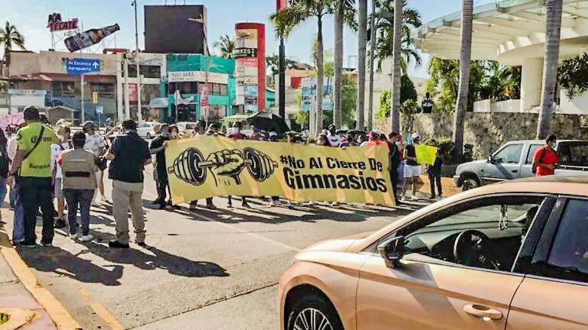 Bloqueo diana gimnasio