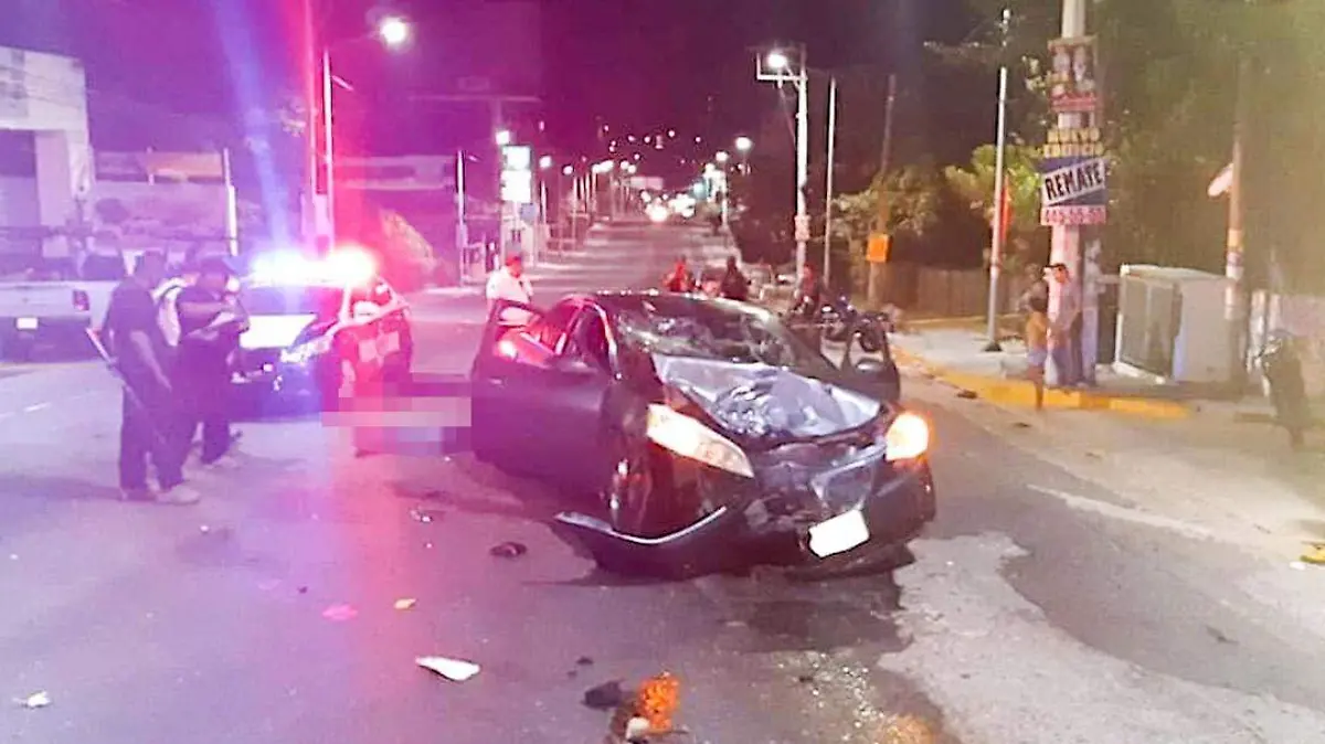 motociclista muerto