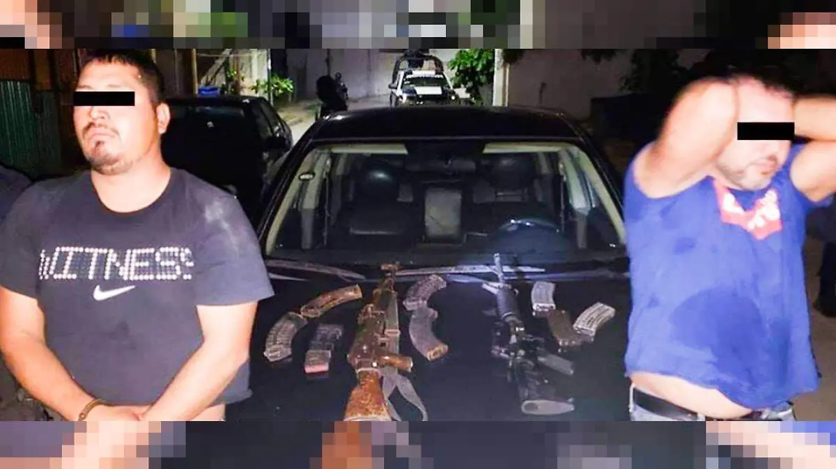 dos detenidos en ixtapa