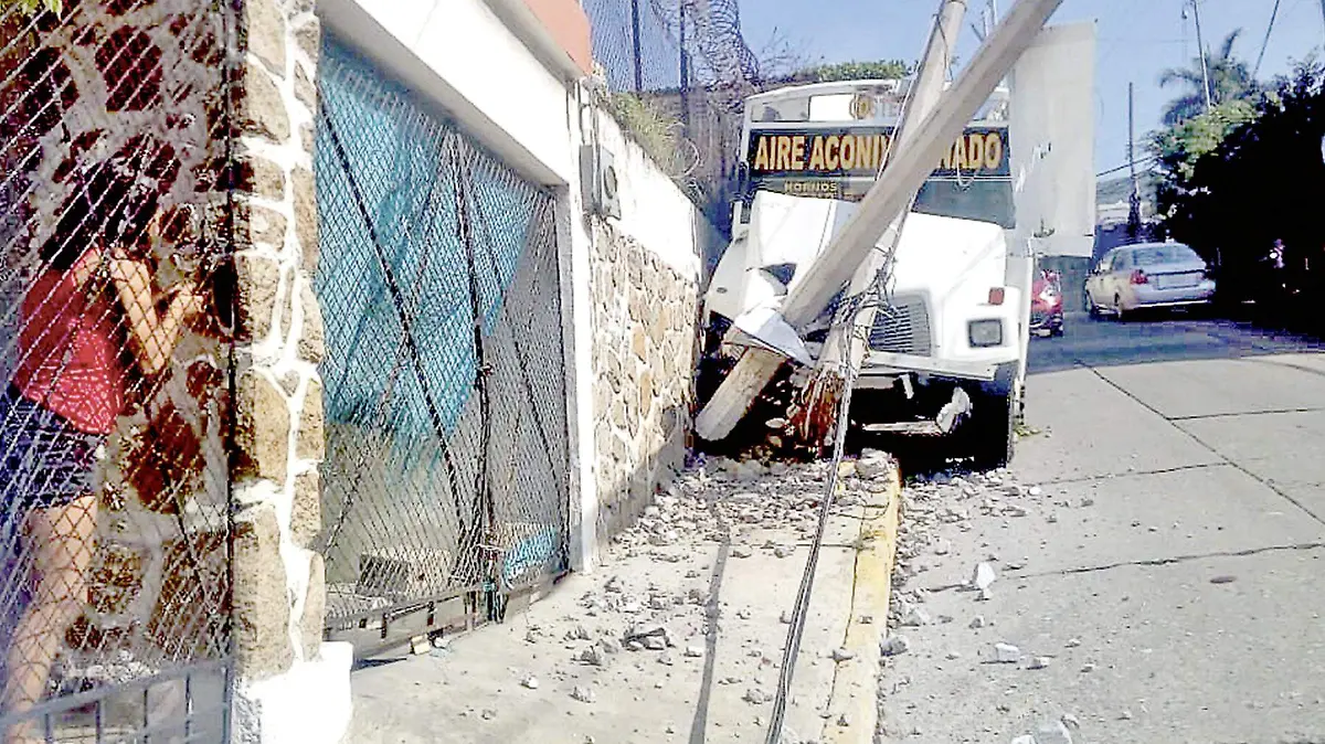 Choca camion1