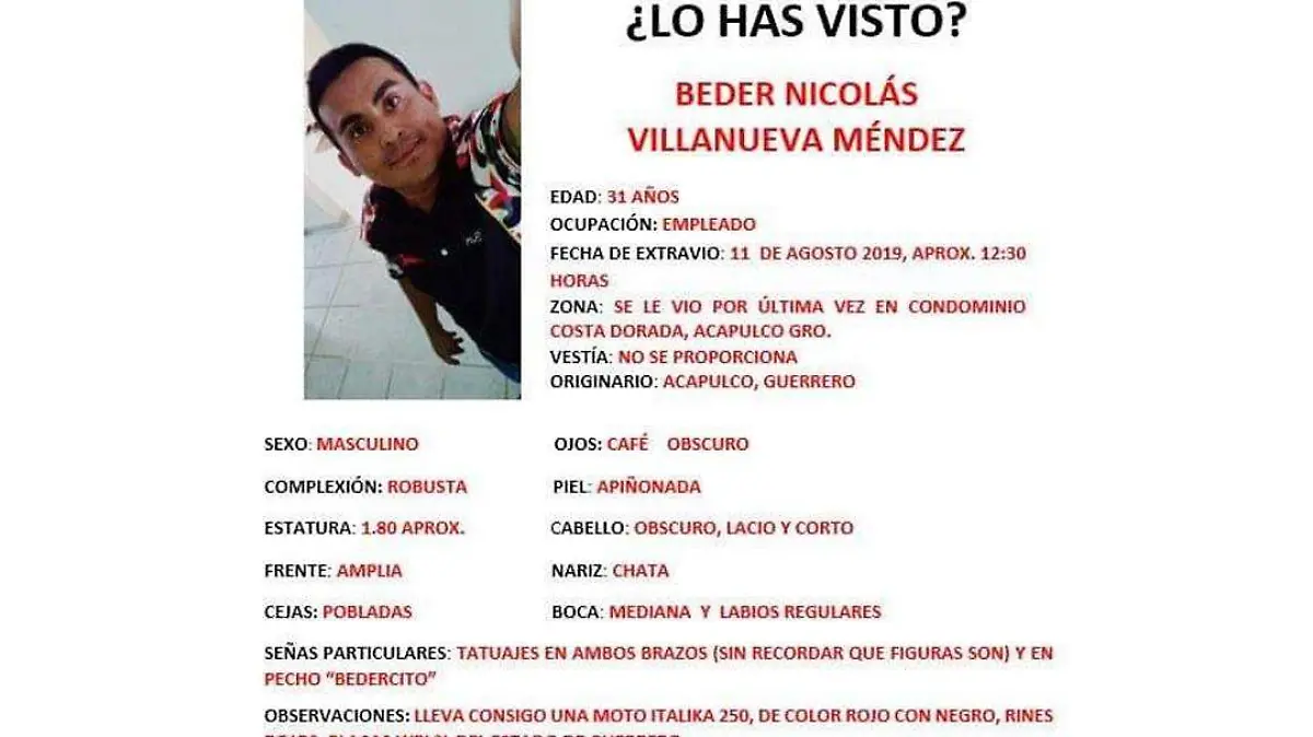 desaparecido