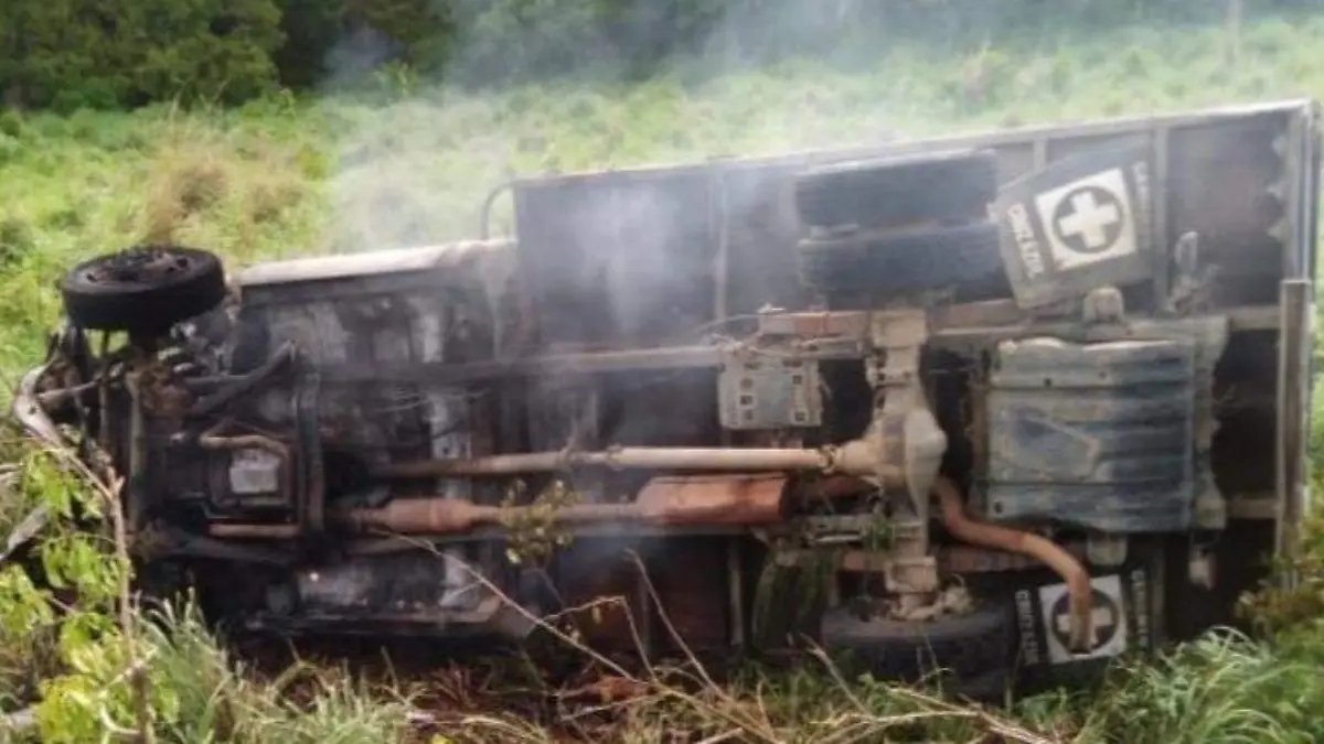 Accidente camioneta guerrero