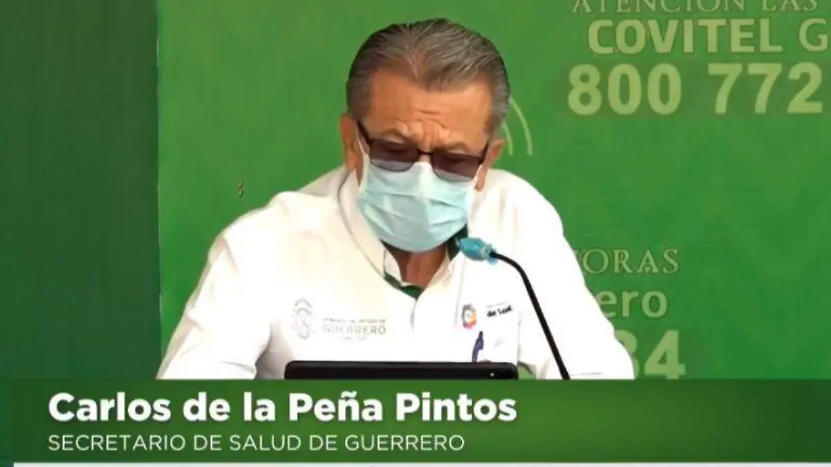 Carlos de la peña 170 casos Guerrero