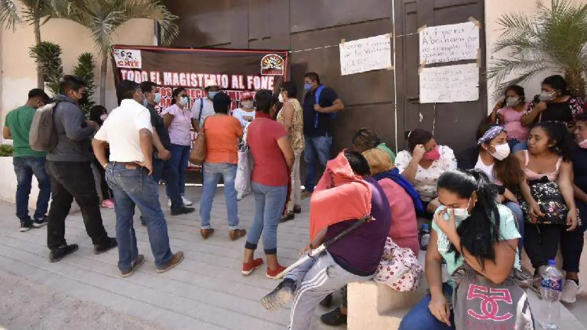 Protesta cetegistas guerrero