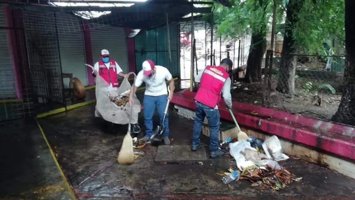 limpieza mercado