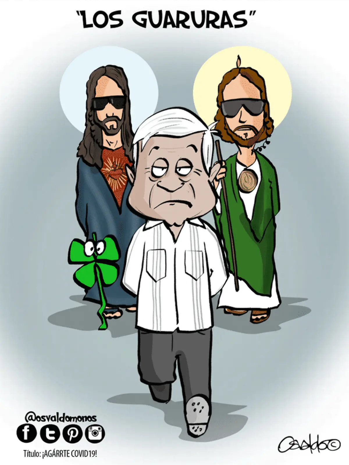 ¡Agárrate Covid-19!