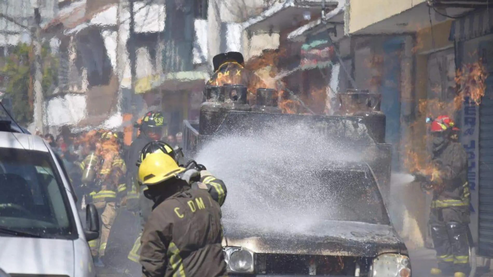 Incendio-Camioneta