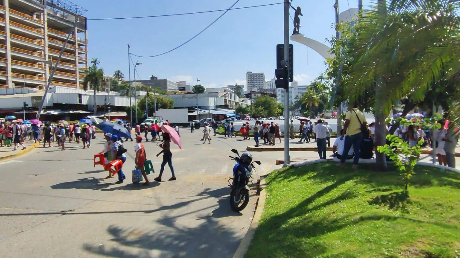 Comerciantes-Bloquean