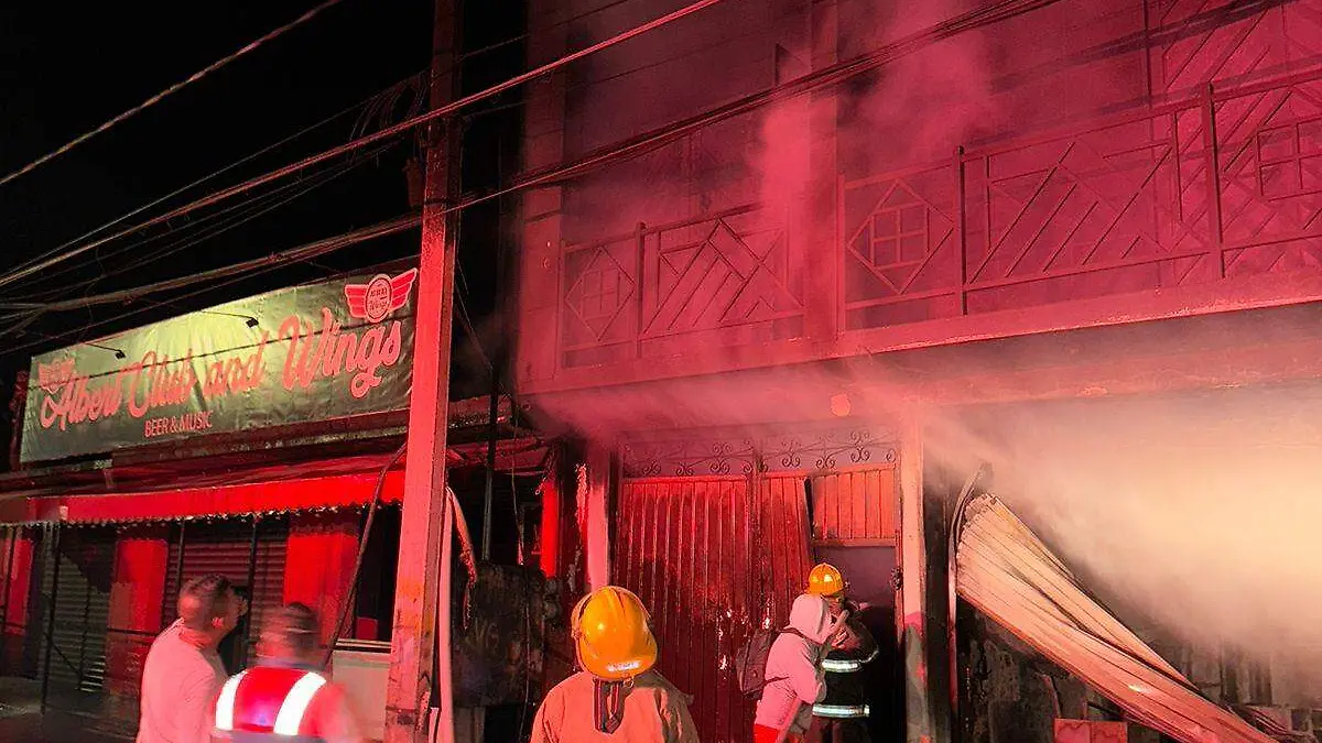 Incendio de negocios