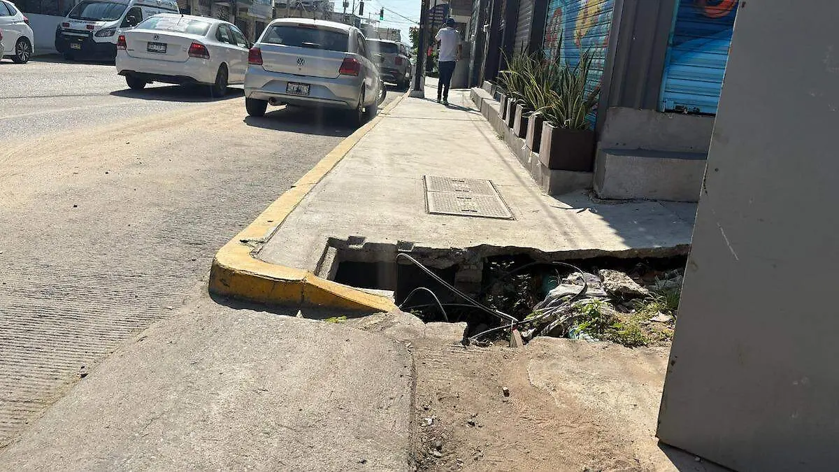 Banqueta en Acapulco