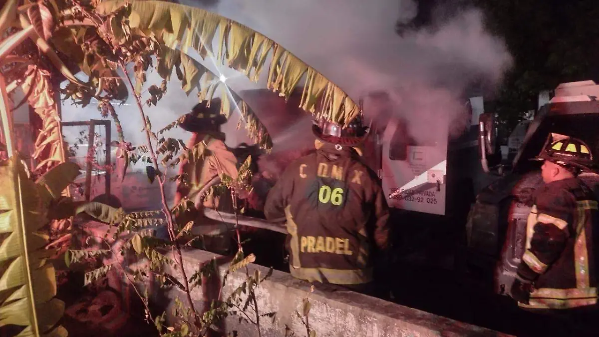Incendio-Camioneta