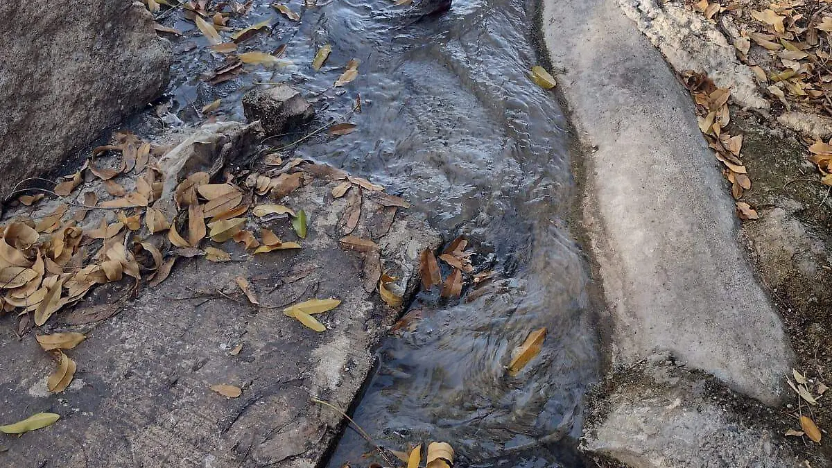 Desde hace tres se tiene el problema del escurrimiento