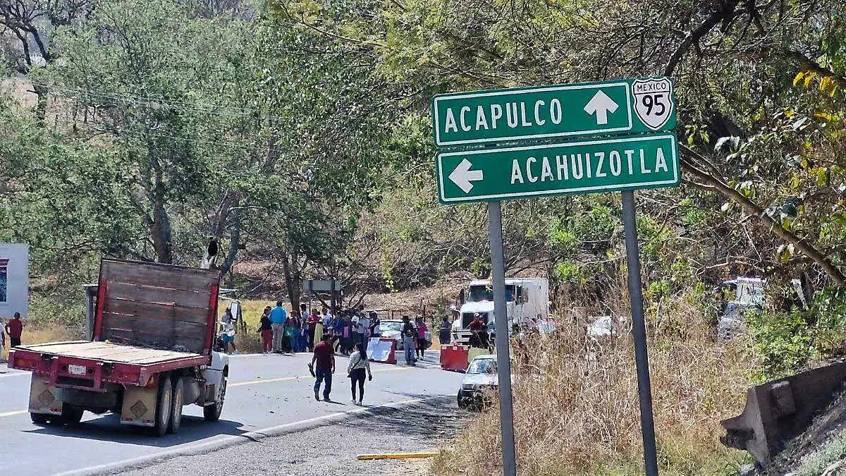 Carretera-Bloquean