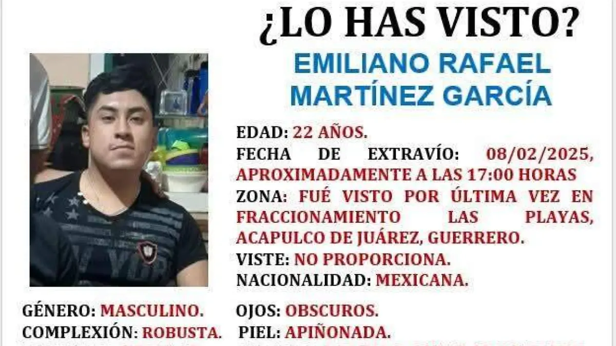Localizan a joven reportado como desaparecido 