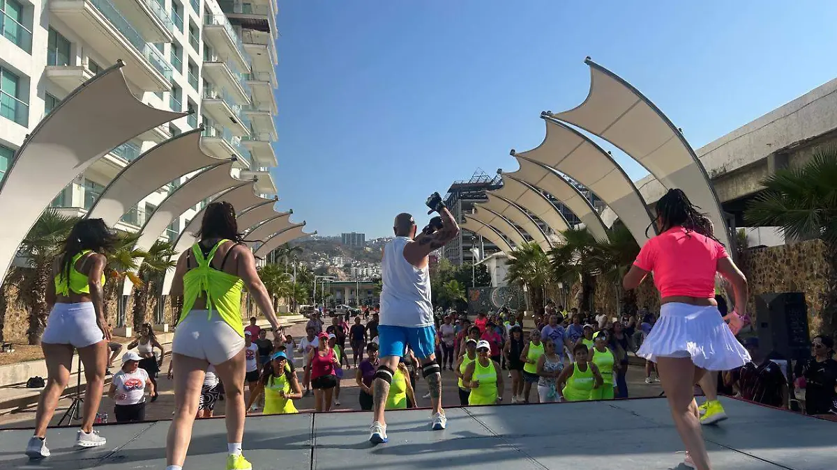 Evento de zumba y fitness