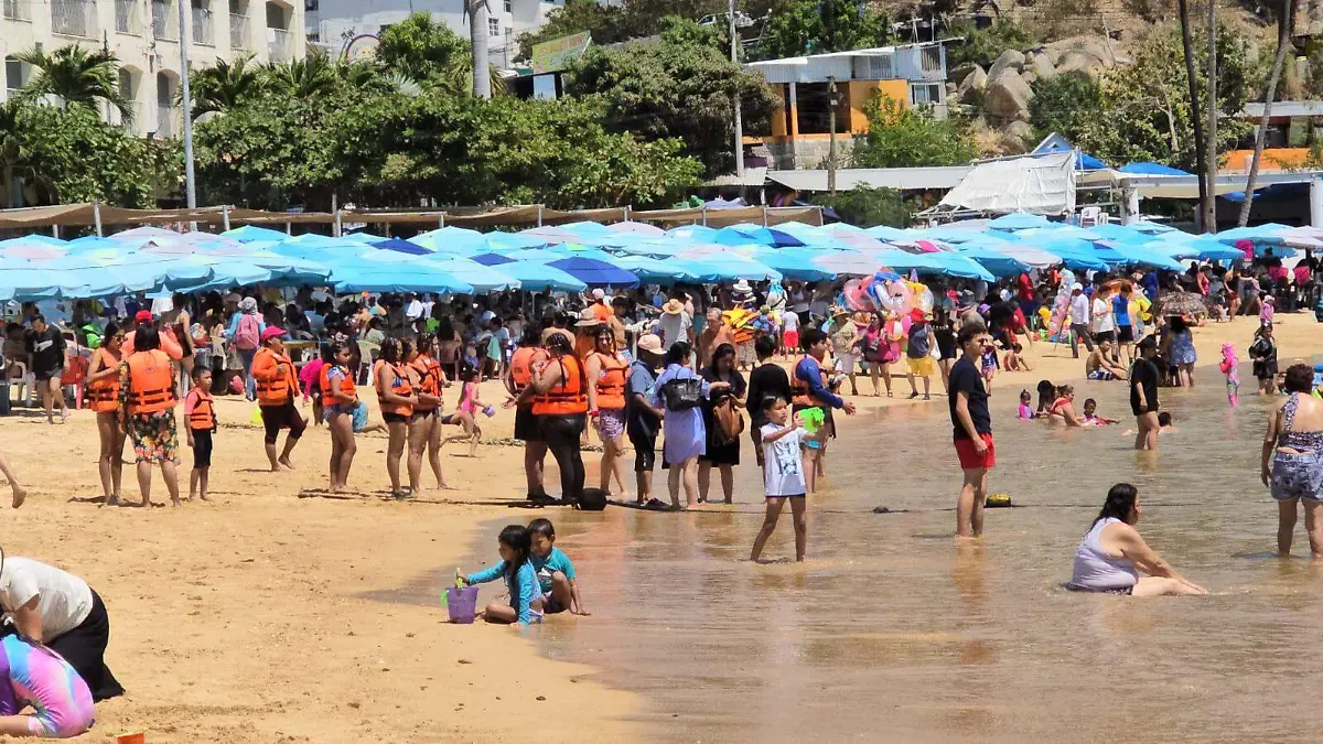 Playas en fin de semana 