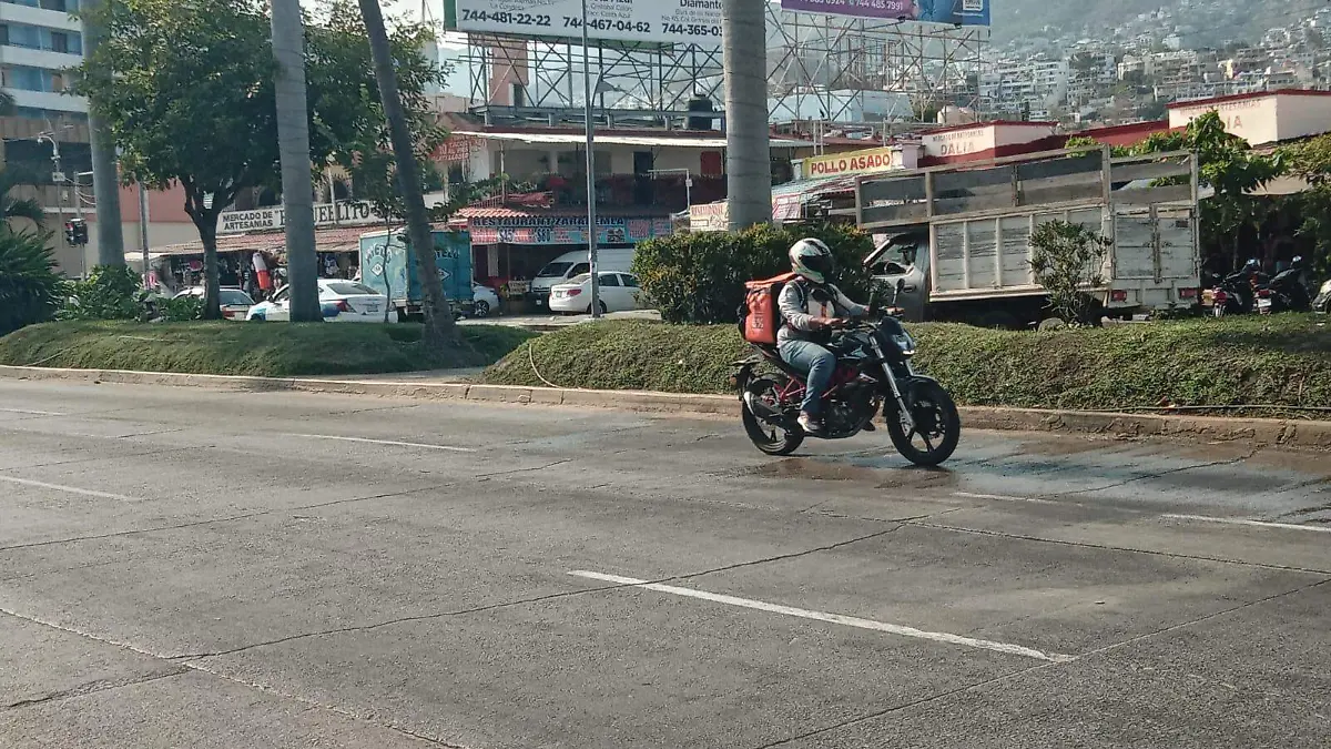 De enero a la fecha, aumenta presencia de motos en Acapulco